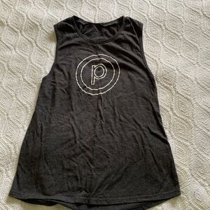 Pure Barre grey sleeveless tank size S